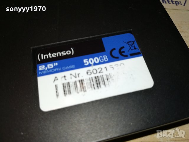 INTENSO 500GB HARD 1211212105, снимка 2 - Твърди дискове - 34786641