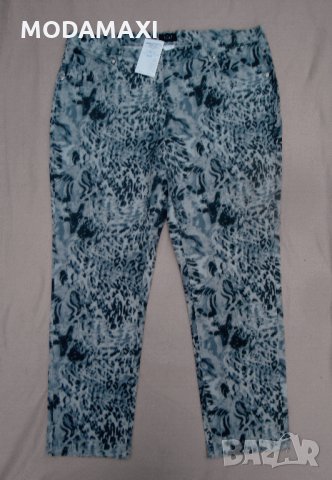 2XL/3XL   Нови флорални  дънки Paola  