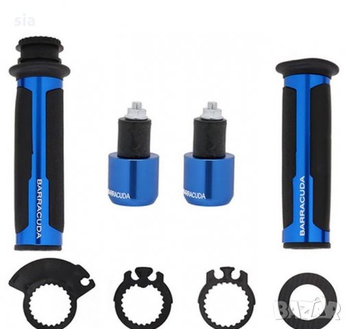 Дръжка за мотоциклет, ръкохватки за мотор, - 281 - синя, снимка 3 - Аксесоари и консумативи - 32456428