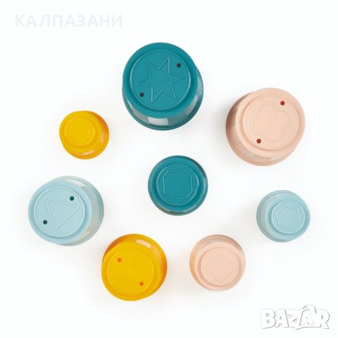 Ecoiffier Бебешка кула от 8 чашки Ecoiffier Бебешка кула от 8 чашки, снимка 4 - Игри и пъзели - 44113830