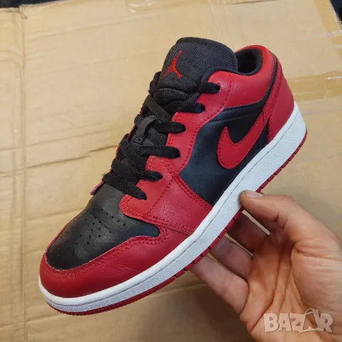 Nike Air Jordan 1 Low GS „Reverse Bred“  номер 39 , снимка 8 - Маратонки - 50178165