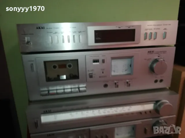 AKAI MADE IN JAPAN-АУДИО КОМПЛЕКТ-ВНОС SWISS LNWC1811240813, снимка 11 - Ресийвъри, усилватели, смесителни пултове - 48006950