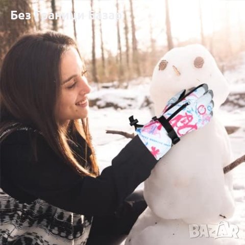 Нови Топли Зимни Ръкавици с Тъчскрийн за Ски Сноуборд зима студ, снимка 7 - Зимни спортове - 43683612