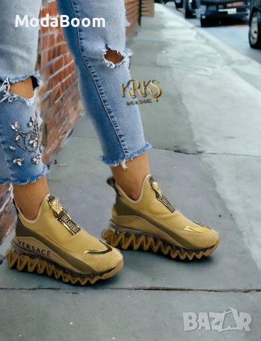 🔥Versace уникален дамски комплект🔥, снимка 4 - Маратонки - 43420457