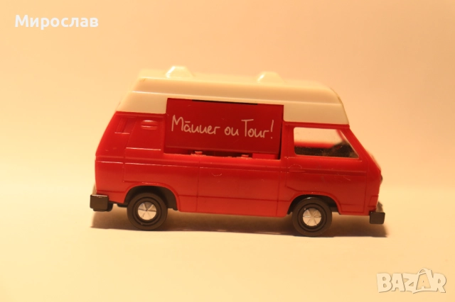1/64 GRELL MODEL VW BUS КОЛИЧКА МОДЕЛ, снимка 4 - Колекции - 52342916