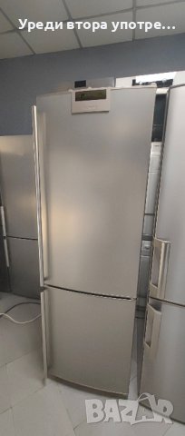 Иноксов хладилник с фризер Siemens