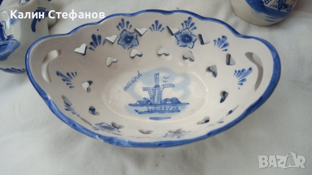 Порцеланов син лот, Холандия, снимка 14 - Други - 43215773