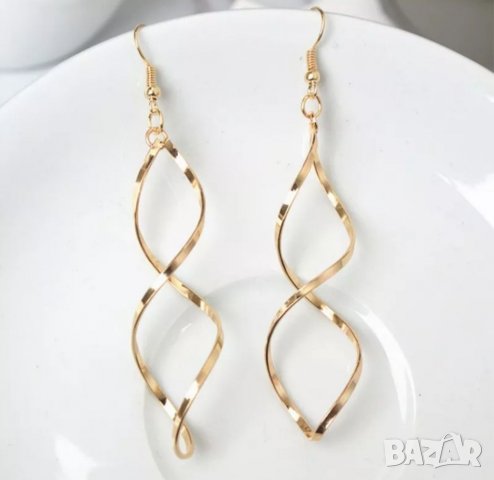 Нови и стилни обеци Германия 5 лв, снимка 1