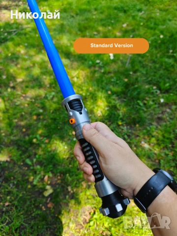 Светещ в тъмното Светлинен меч на Obi Wan Kenobi Lightsaber StarWars, снимка 4 - Други - 51047923