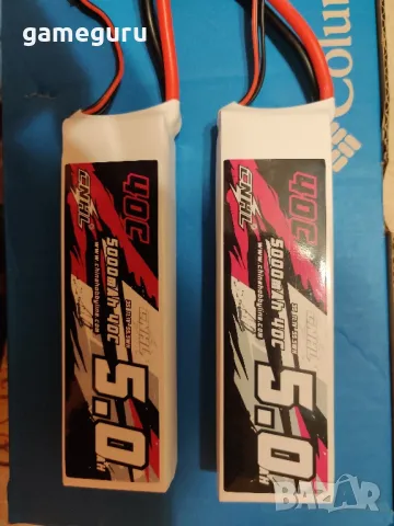 CNHL 2 броя батерия Lipo 3s 40c 5000mah, снимка 1