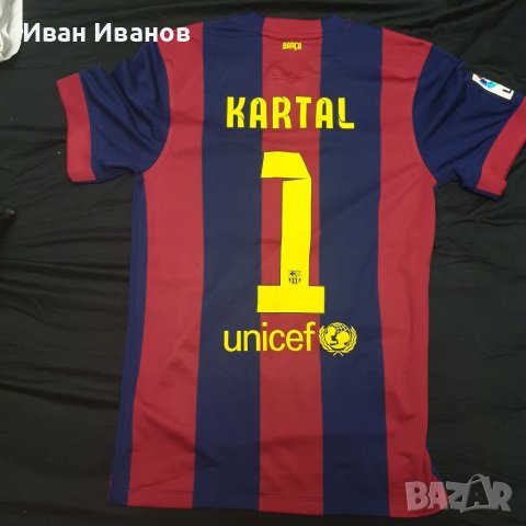 Оригинална тениска на Барселона  Сезон 2014-2015, снимка 5 - Спортни дрехи, екипи - 40851810