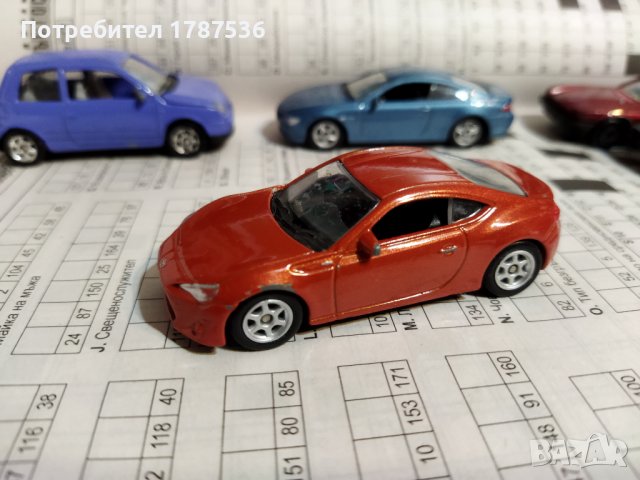 Тойота на welli 1/64, снимка 5 - Колекции - 38929360