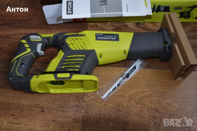 Акумулаторен саблен трион Ryobi 18V, снимка 3 - Други инструменти - 51417591