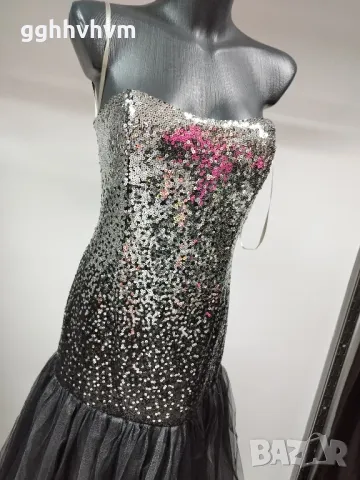 дълга блестяща рокля 👗, снимка 3 - Рокли - 48060775