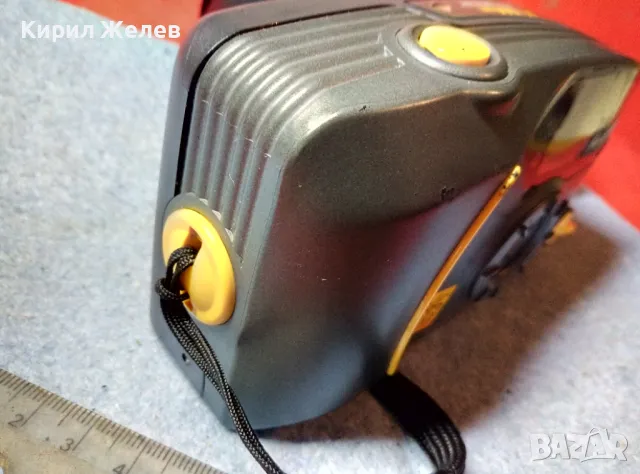 SAMSUNG AF-444 WR MADE in KOREA Стар КОЛЕКЦИОНЕРСКИ ЛЕНТОВ ФОТОАПАРАТ САМСУНГ с КАЛЪФ 47665, снимка 11 - Фотоапарати - 47614096