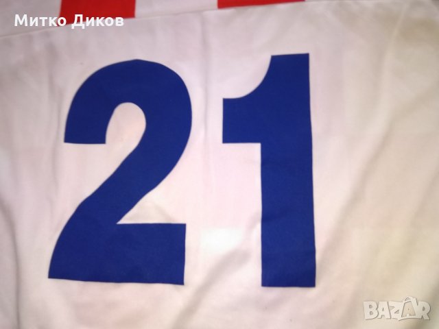 Хърватска тениска фенска нова №21 Младен Петрич размер ХЛ, снимка 4 - Футбол - 32261536