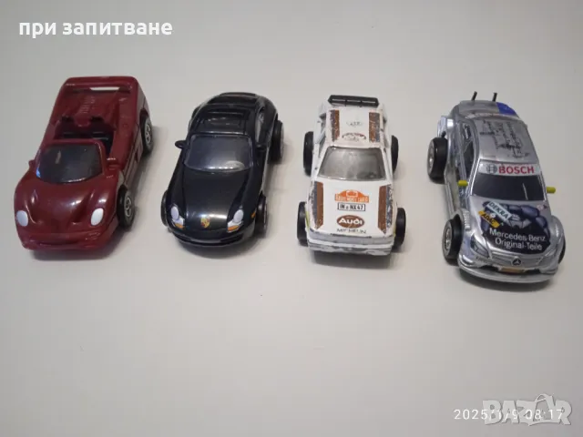 Darda Motor 4 колички Audi Quatro, Ferrari F50. Porsche 911, Mercedes DTM,1:64, снимка 3 - Колекции - 43585985