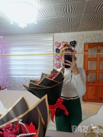 вечен букет с кутия за пръстен , снимка 5 - Подаръци за жени - 52977504