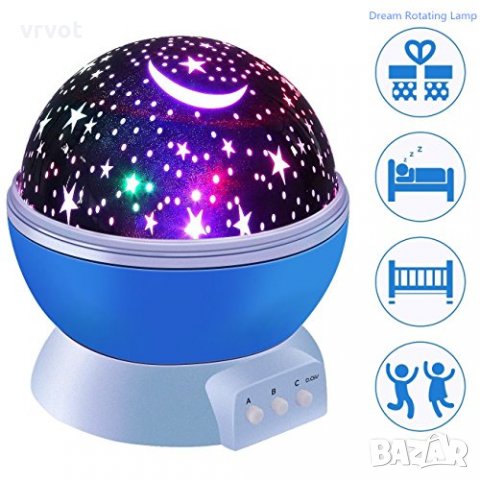 Dream Rotating Projection Lamp - Star Master от ново поколение! , снимка 4 - Детски нощни лампи - 27753969