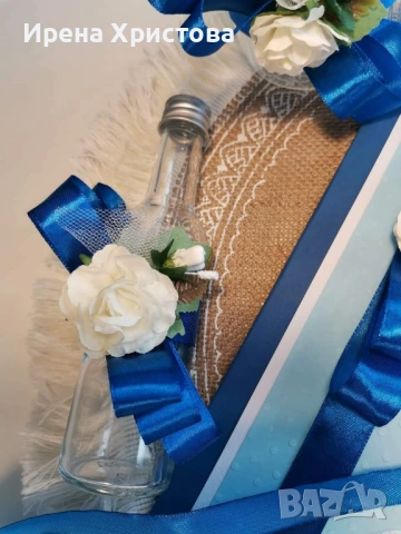 Комплект за кръщене, снимка 6 - Декорация - 53117314