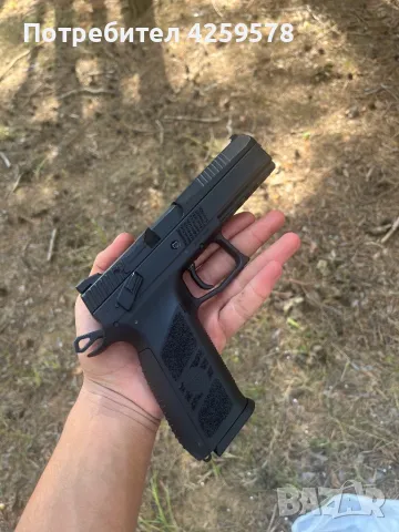 Еърсофт пистолет CZ P-09 blowback , снимка 1 - Въздушно оръжие - 48061770