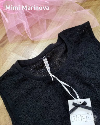 Топ  Jennifer Lopez с дантела, снимка 3 - Корсети, бюстиета, топове - 32888187