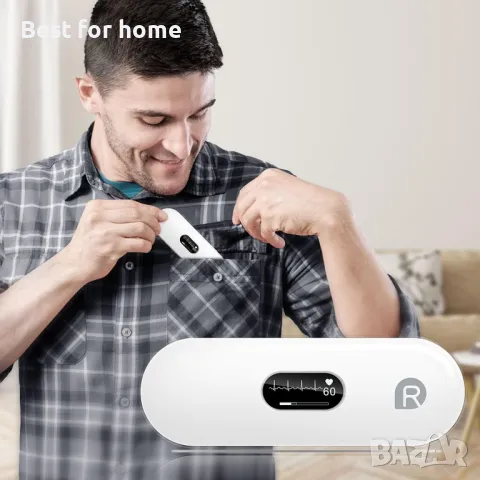  Преносим Bluetooth ЕКГ монитор с функция за анализ CheckMe , снимка 7 - Уреди за диагностика - 49772338
