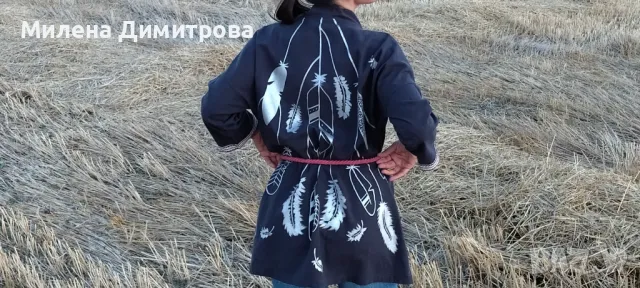 Ръчно рисувано кимоно