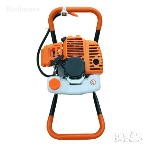 Моторен свредел за дупки GreenYard -52куб.см + свредло φ200 mm - 2 години гаранция, снимка 4 - Градинска техника - 48819796