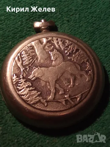 МЪЛНИЯ ВЪЛЦИ Стар РУСКИ ДЖОБЕН ЧАСОВНИК - МЕХАНИЗЪМ с КАПАКА и КАСАТА СССР 26865, снимка 13 - Джобни - 45010838