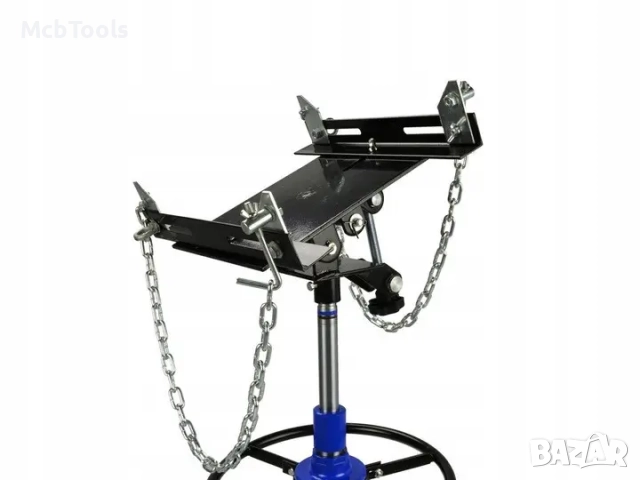 Хидравличен крик за скоростни кутии с двойна помпа 0.5 тона 88 – 180 см StahlMayer, снимка 2 - Други инструменти - 52339164