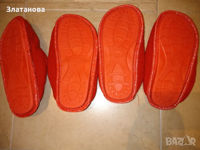 Коледни чехли,стелка 20,5 см., снимка 3 - Стоки за близнаци - 48354174