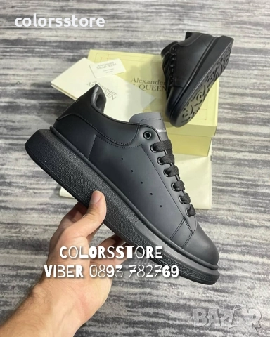 Черни кецове Alexander McQueen/BR77y