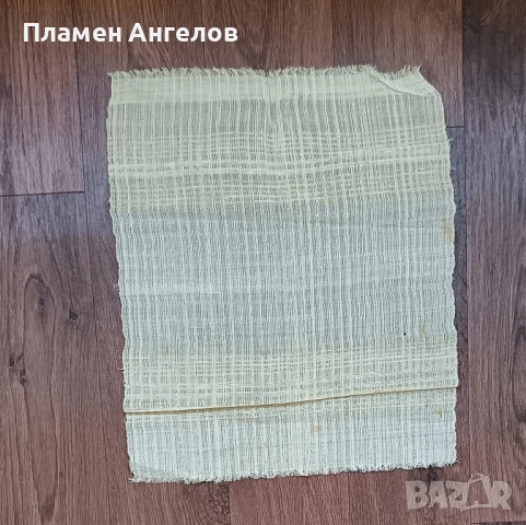 Ръчно тъкани ленени кърпи 3 броя, снимка 3 - Антикварни и старинни предмети - 49188980