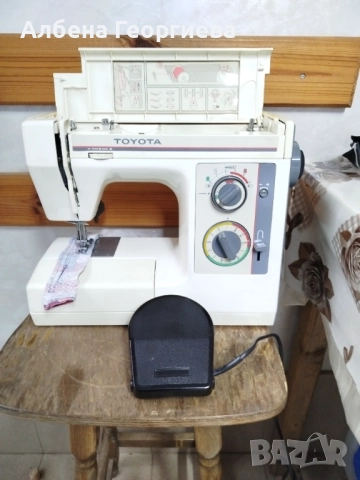 Механична шевна машина TOYOTA EX 490, снимка 4 - Шевни машини - 52305778