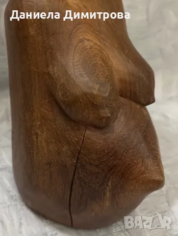 Фигура на бюст от дърво масив, снимка 7 - Статуетки - 50431603