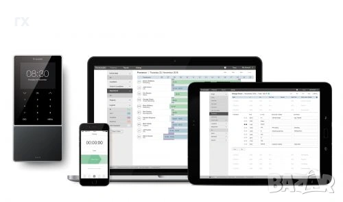 Система за контрол на работното време TimeMoto TM-818, снимка 2 - Друго търговско оборудване - 53407297