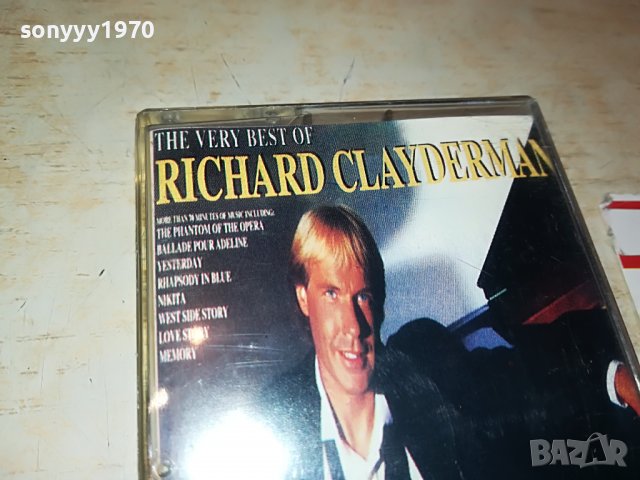 RICHARD CLAYDERMAN-КАСЕТА 2809221806, снимка 5 - Аудио касети - 38150002