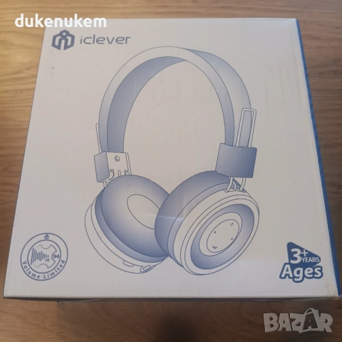 Детски безжични слушалки iClever с микрофон – Bluetooth 5.0, ограничение на звука, снимка 11 - Слушалки и портативни колонки - 53269779