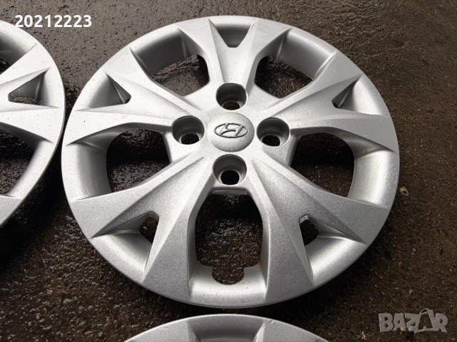 4 броя оригинални тасове за Hyundai i10  14, снимка 7 - Аксесоари и консумативи - 52671562