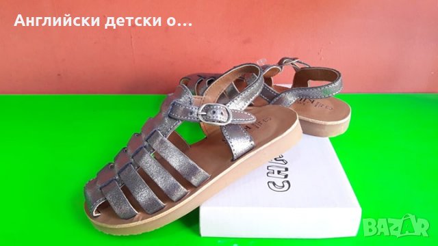 Английски детски сандали естествена кожа-M&S, снимка 3 - Детски сандали и чехли - 28519726