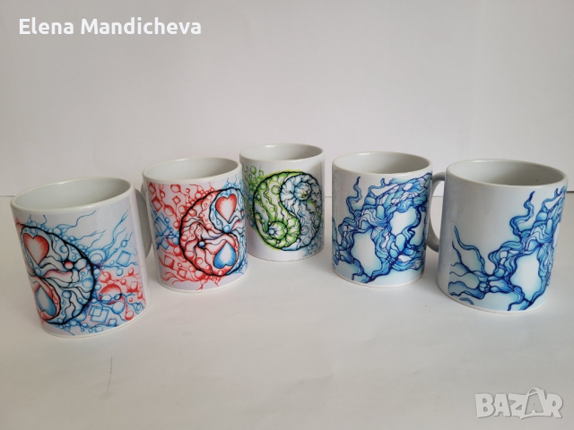 Чаша, керамична, уникален дизайн, кафе, чай, снимка 7 - Декорация за дома - 44894184