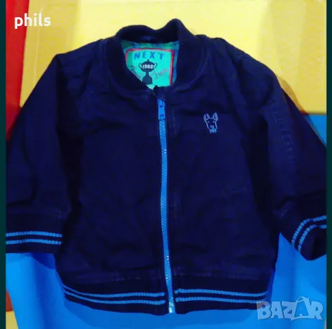 Тънко яке Next р.74, снимка 2 - Бебешки якета и елеци - 47433644