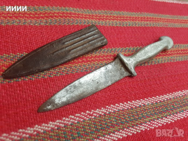 Ергенска кама с кания , снимка 2 - Антикварни и старинни предмети - 53340092