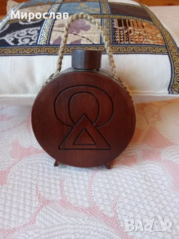 Дървена бъклица със стъклен контейнер 100мл., снимка 6 - Други - 49879785