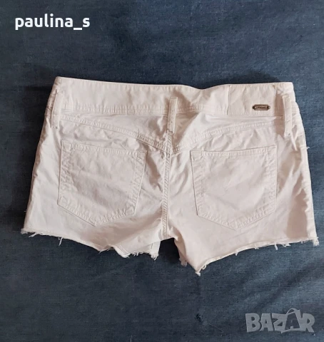 Пет различни броя / Винтидж дамски маркови дънкови бермуди , снимка 18 - Къси панталони и бермуди - 51093351