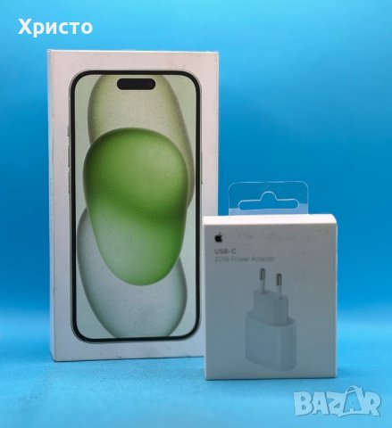 НОВ!!! Apple iPhone 15, 256GB, 5G, Green, снимка 3 - Apple iPhone - 43790720