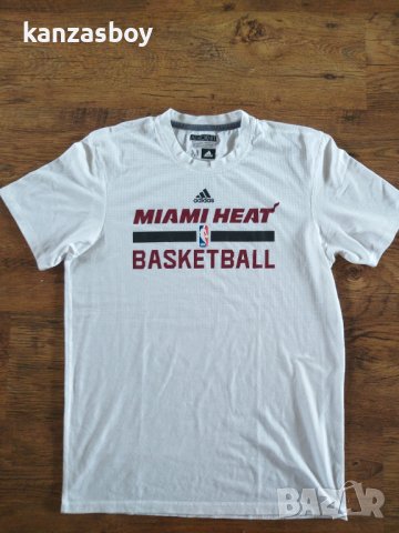 adidas aeroknit miami heat - страхотна мъжка тениска, снимка 5 - Тениски - 40659304