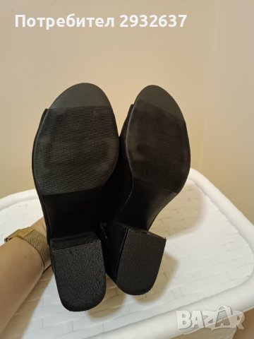Дамски сандали с връзки на широк ток. 38 номер H&M Divided, снимка 6 - Сандали - 39538780