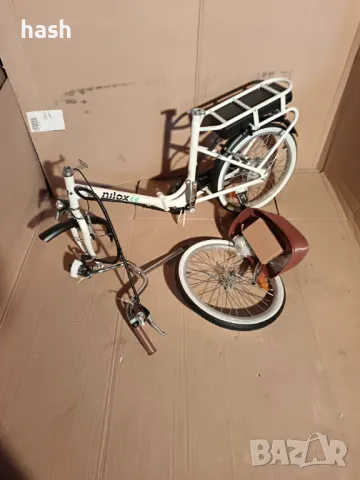 Nilox E-Bike J1 Plus, сгъваем електрически велосипед с асистент за педал, 40 км автономия, до 25 км/, снимка 14 - Велосипеди - 48973040